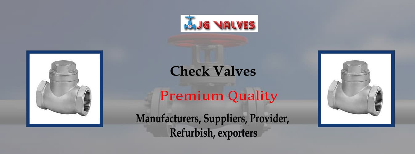 Check Valve Manufacturers